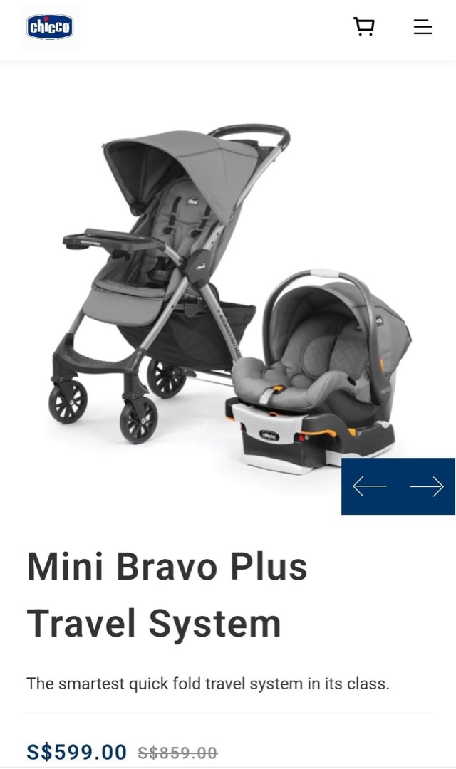 Chicco mini bravo plus top