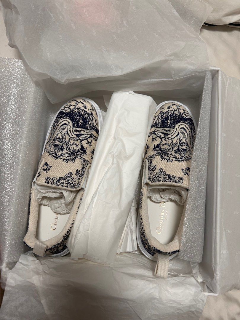 Christian dior slip on shoes hotsell