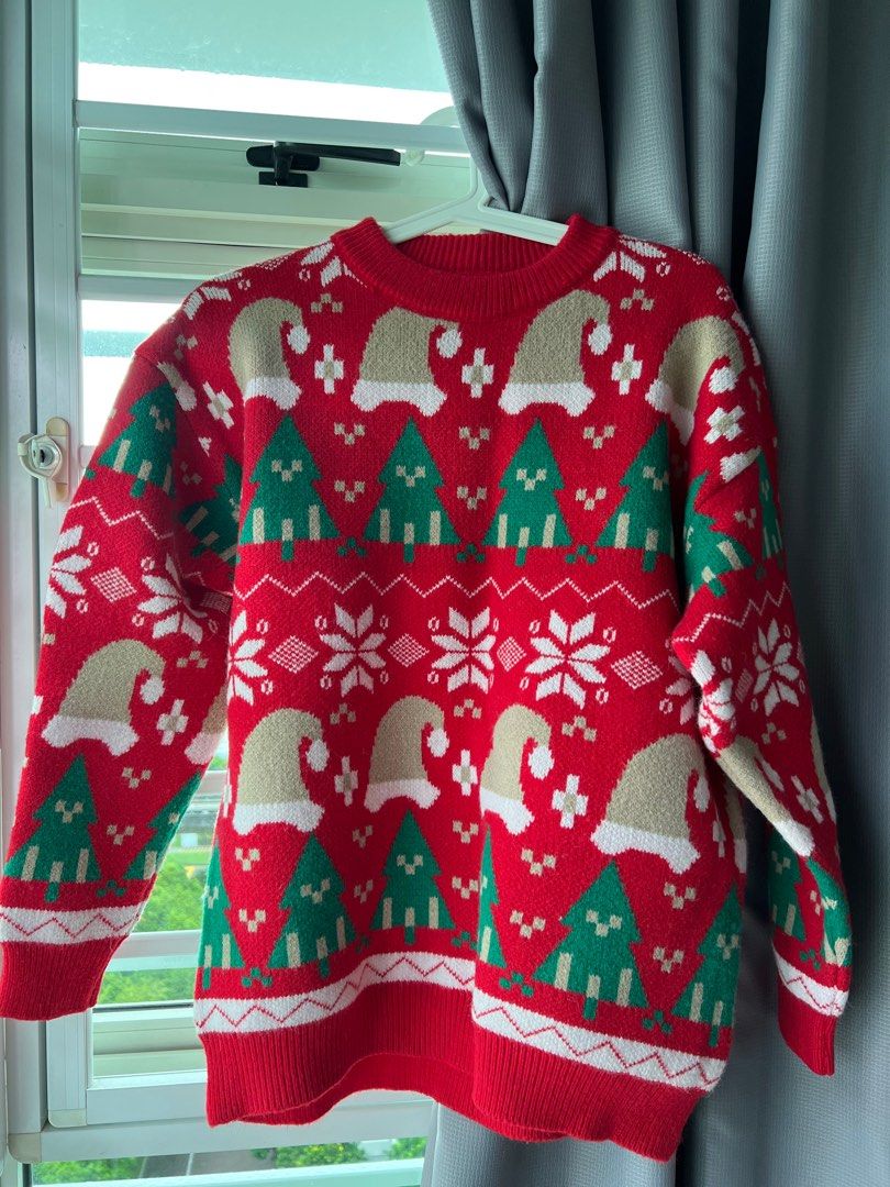 Christmas Sweater Women s Fashion Coats Jackets and Outerwear