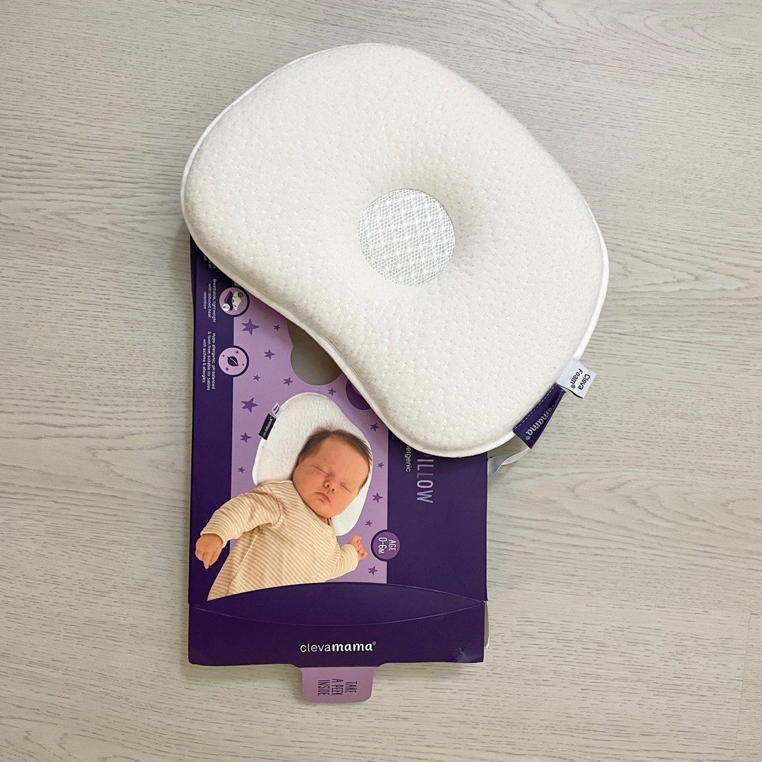 Clevamama flat clearance head pillow