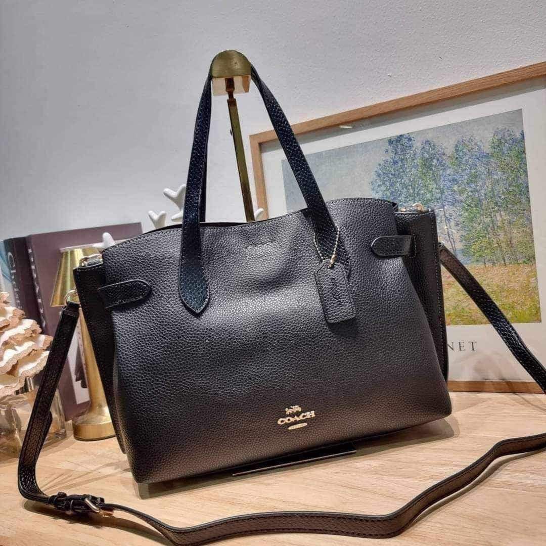 Coach Hanna Caryall (Category: Luxury Bags & Wallets) located in Rizal. Submitted by LuxbyMarifrance (Listing ID 1278743576, Image 3). Description: 🏷️ 2,800 only + SF 💼 Coach Hanna Carryall 📏 11 3/4″ (L) x 9″ (H) x 5 1/2″ (W) 📌 with dust bag, paper bag and care card ✨All trademarks, logos and brand names are reserved and property of the original brand owners. #coachph #authenticqualitybagsph #authenticqualitybags #lowestpriceguaranteed #cochf