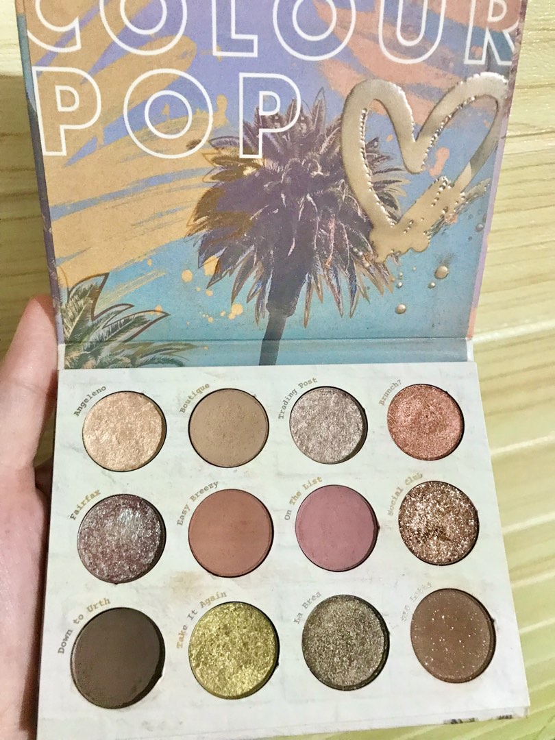 Colourpop Off Melrose palette, Beauty & Personal Care, Face, Makeup on