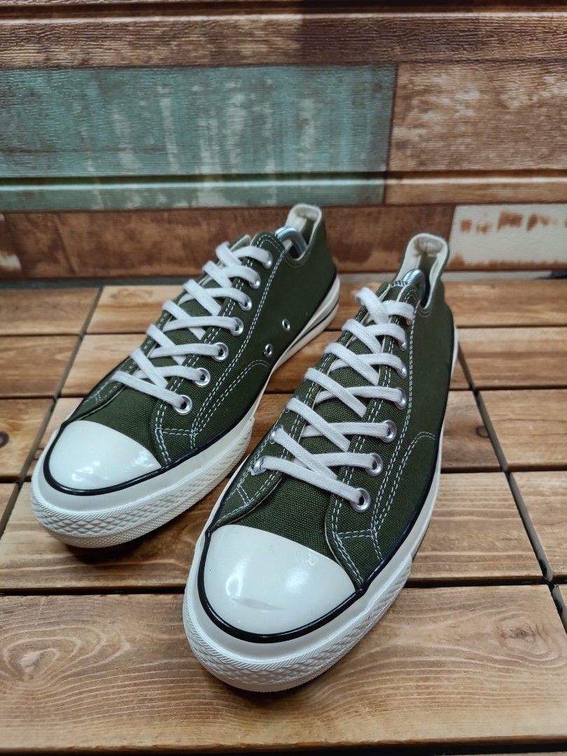 Converse green top army