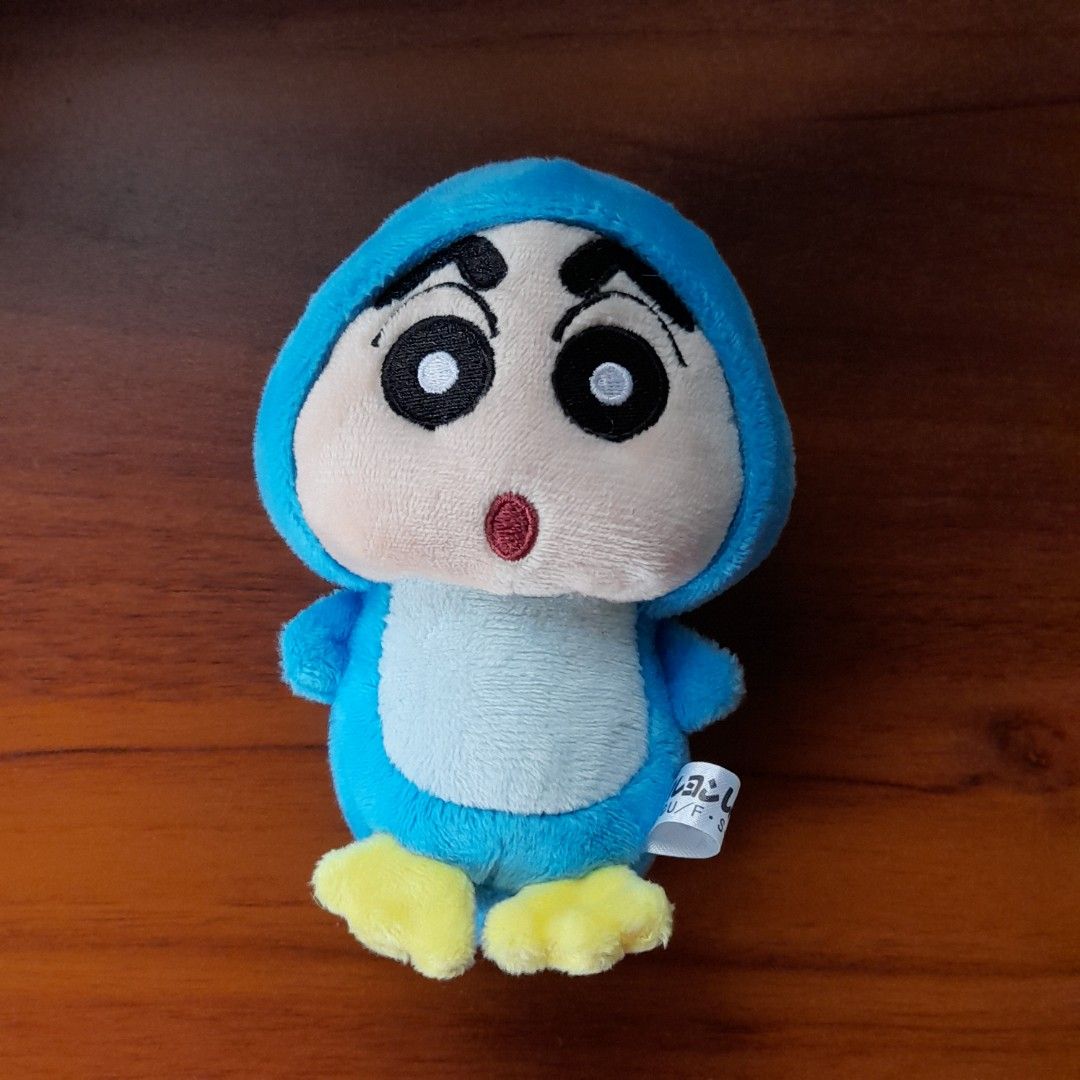 crayon shin-chan plush charm (Category: Plushies & Soft Toys) located in Quezon City. Submitted by forksoup (Listing ID 1278722847, Image 1). Description: • with etiketa and blue ball chain • rfs: decluttering • mop: gcash — strictly mine now, pay now • mod: sdd via lalamove/grab, lbc, ggx, jnt • loc: quezon city.