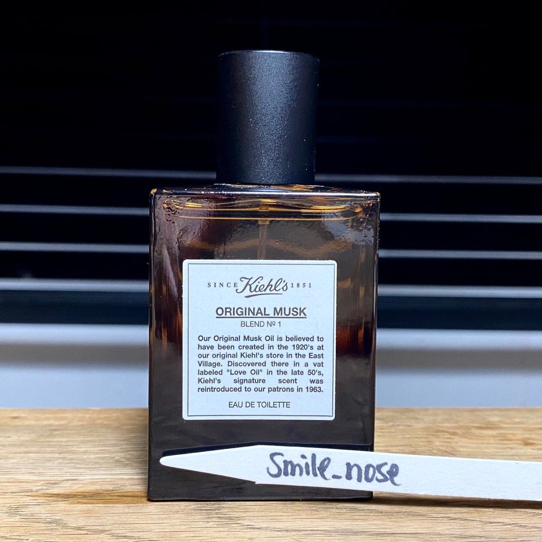 Kiehl's original musk sample sales