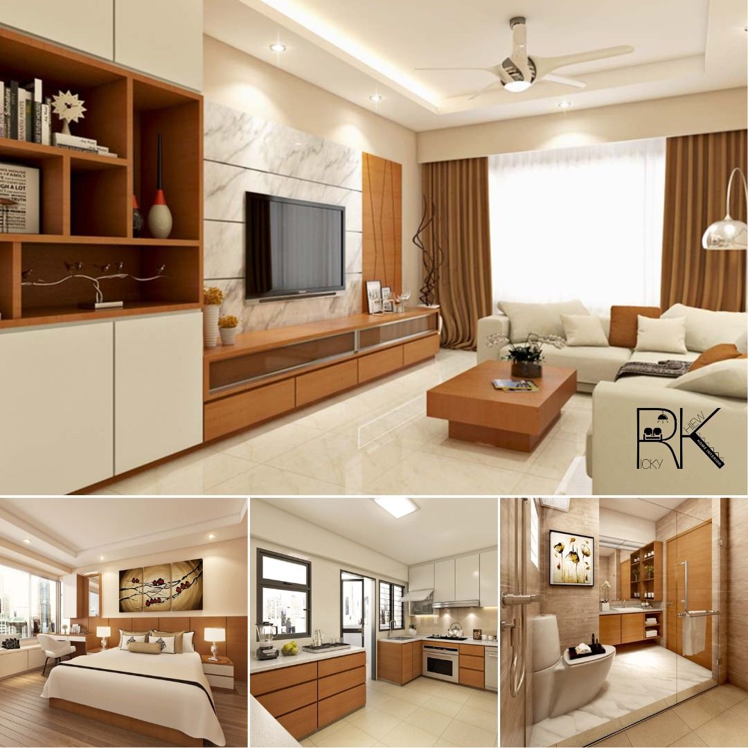 来自承包商的直接价格，用于房屋翻新和室内设计 - 组屋BTO、转售组屋、公寓、执行共管公寓、独立式住宅 - 厨房橱柜、电视柜、特色墙、衣柜、床架、木工工程62863092739201114