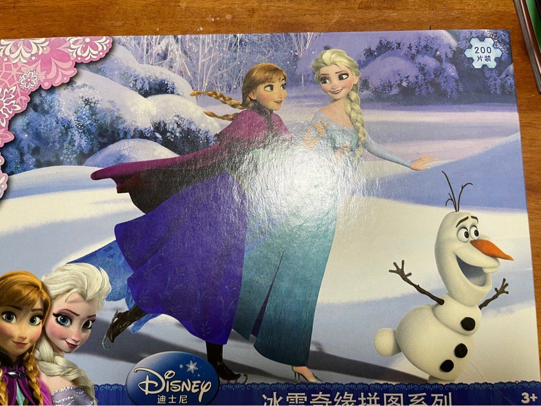 Disney Frozen Elsa Princess Jigsaw Puzzles, Hobbies & Toys, Toys ...