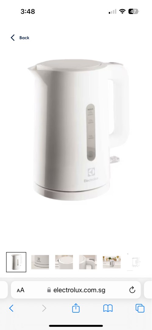 Electrolux kettle 2025