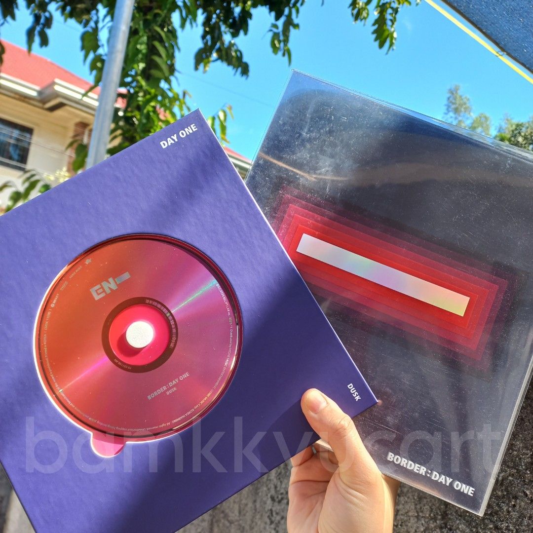 ENHYPEN - Border : Day One [Dusk+Dawn Full Set] - Album 2CD + Photobook + Poster + Goodies