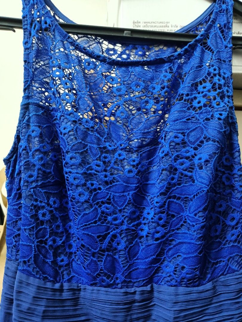Royal blue dress kohls top