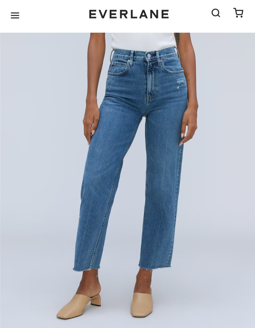 Women's High-Rise  Straight Leg Jeans – Everlane