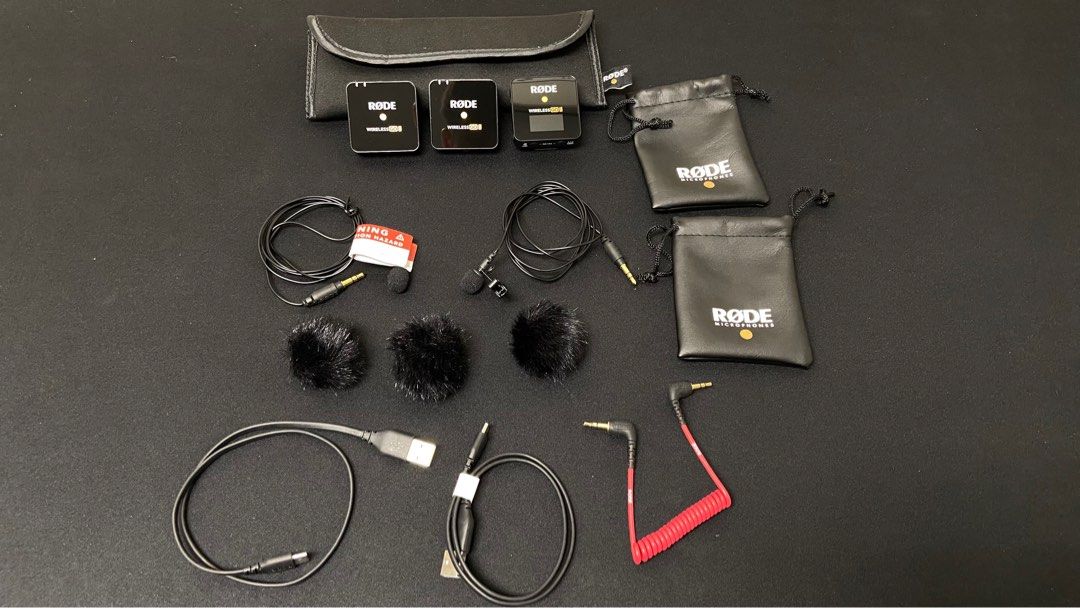 [EXCELLENT] Rode Wireless GO II Dual Channel System with RE Lavalier GO ...