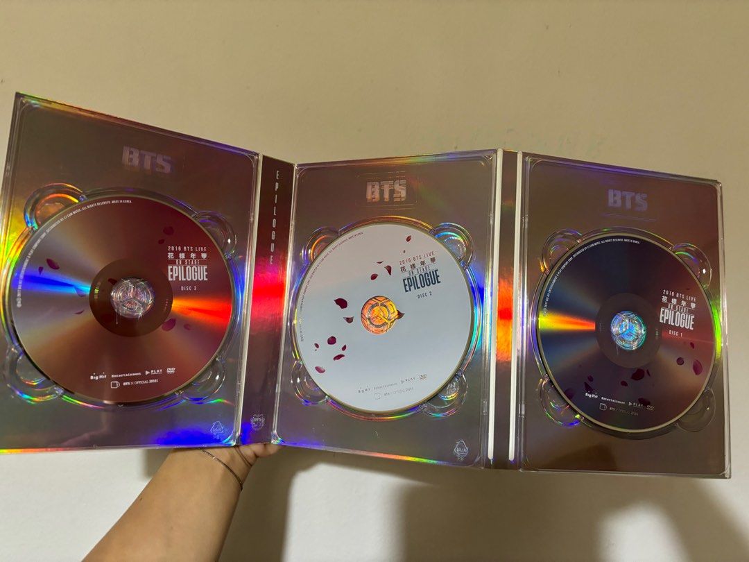 [EXTREMELY RARE] BTS EPILOUGE LIVE DVD WITH RM PC