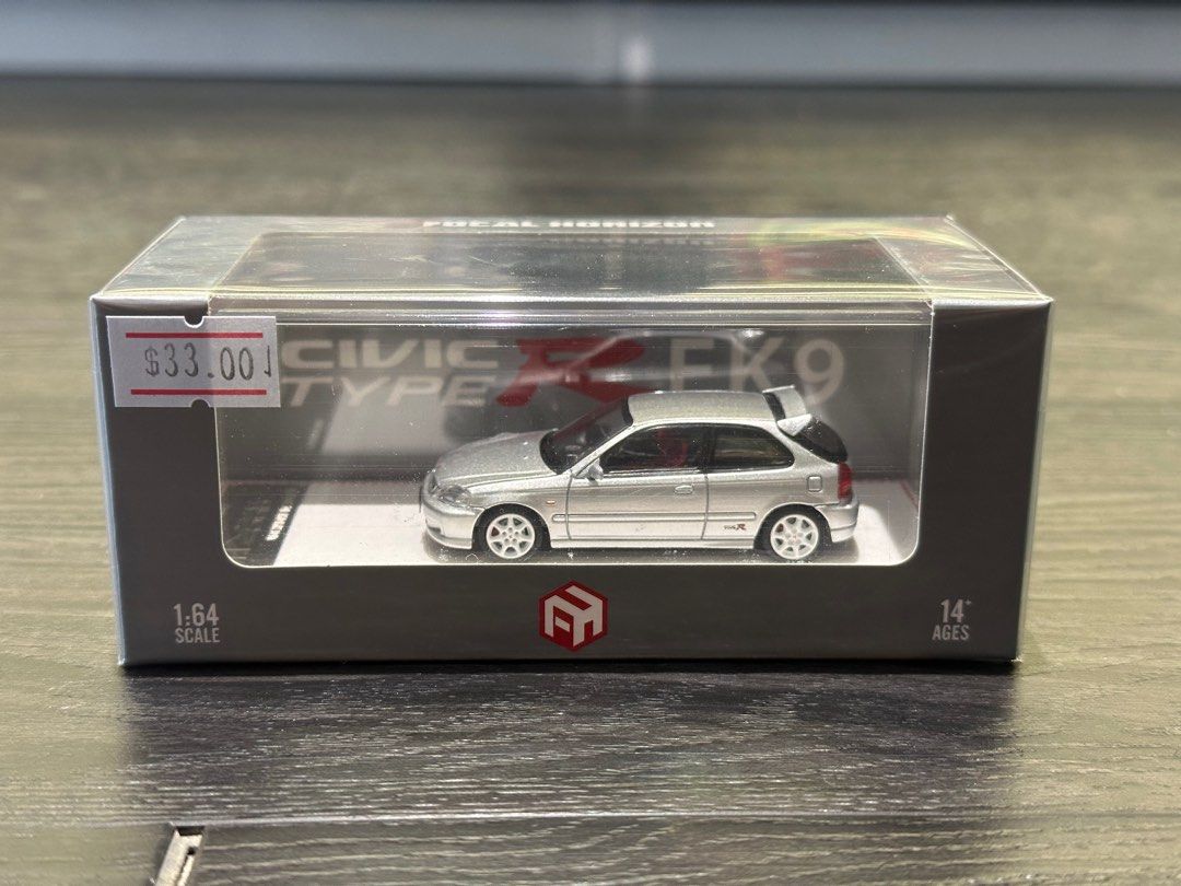 ミニカー HONDA CIVIC TYPE R 1/64 Focal Horizon 1/64 Honda Civic Type R EK9, Hobbies & Toys, Toys