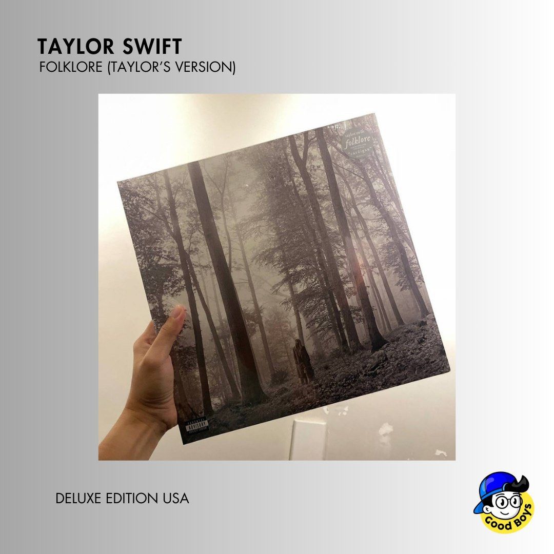 folklore - Taylor Swift Vinyl Sealed On Hand (Category: Vinyls) located in Manila. Submitted by goodboysrecords (Listing ID 1278806637, Image 3). Description: Same day delivery via Lalamove/Grab Location: Cubao, Quezon City.
