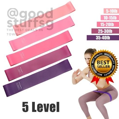 5pcs Yoga Resistance Band, Elastic Fitness Equipment For Leg