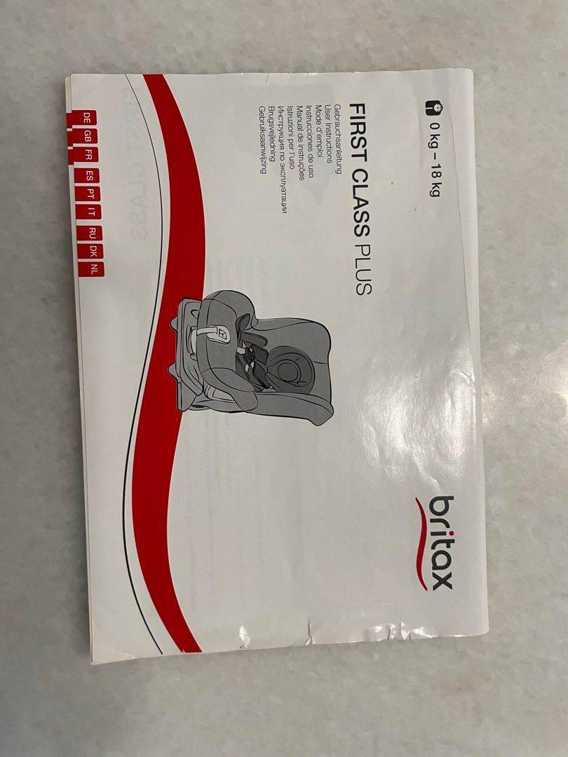 Fitting britax 2025 first class plus