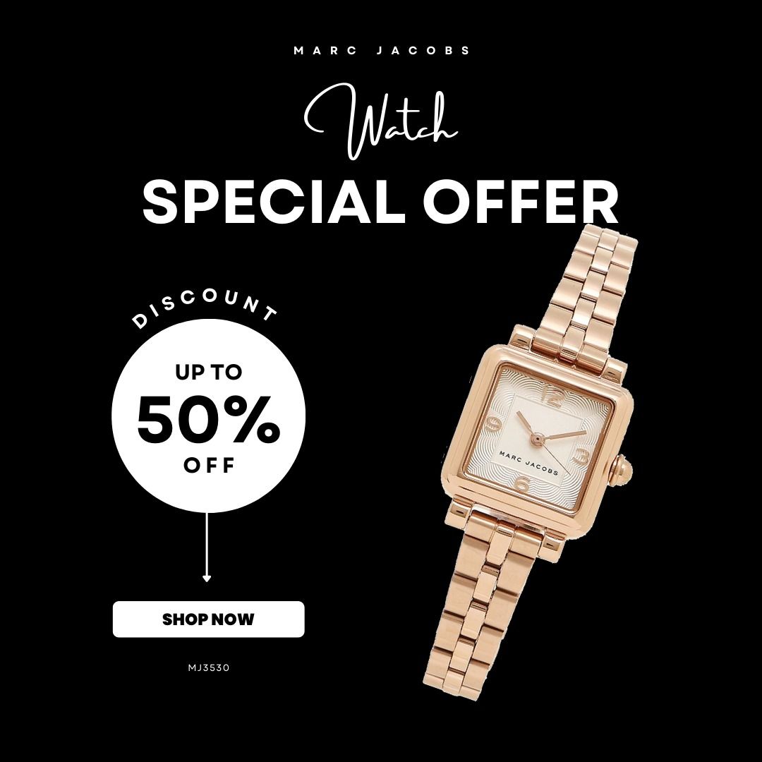 Marc jacobs vic watch shop