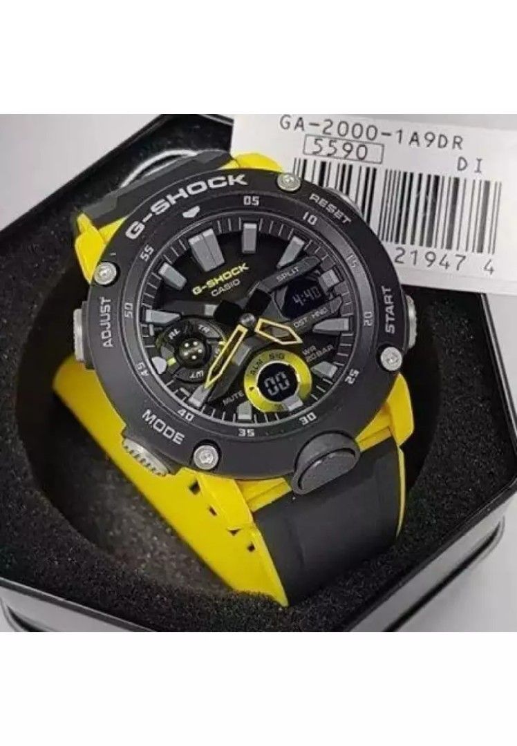 G shock clearance ga 2000 yellow