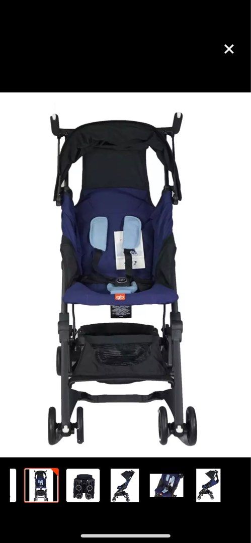 GB Pockit + travel commute stroller (Category: Strollers) located in Quezon City. Submitted by wanderw0man (Listing ID 1278725534, Image 2). Description: Officially in the Guinness Book of World Records as the world’s most compact stroller - The GB Pockit stroller - could fit in a backpack, airline overhead cabin and small car baggage compartments easily. We used it for international travels because we can bring it on buses, trains, boarding gate