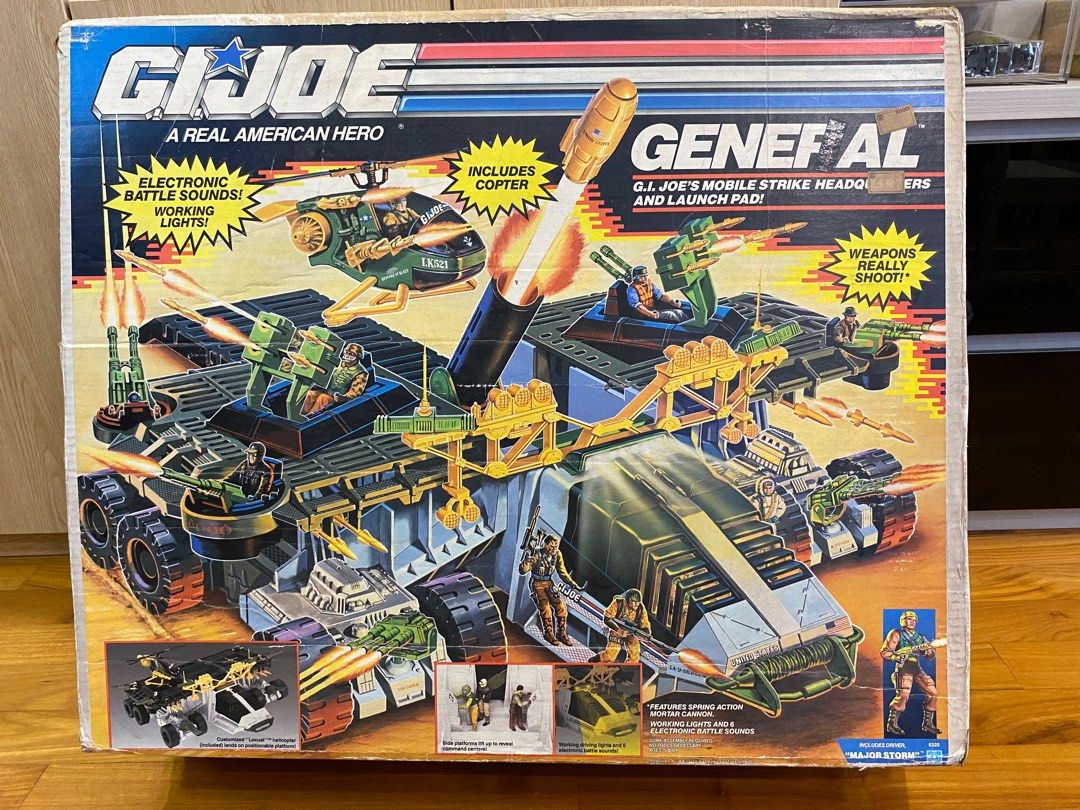 Gi joe the general toy hot sale