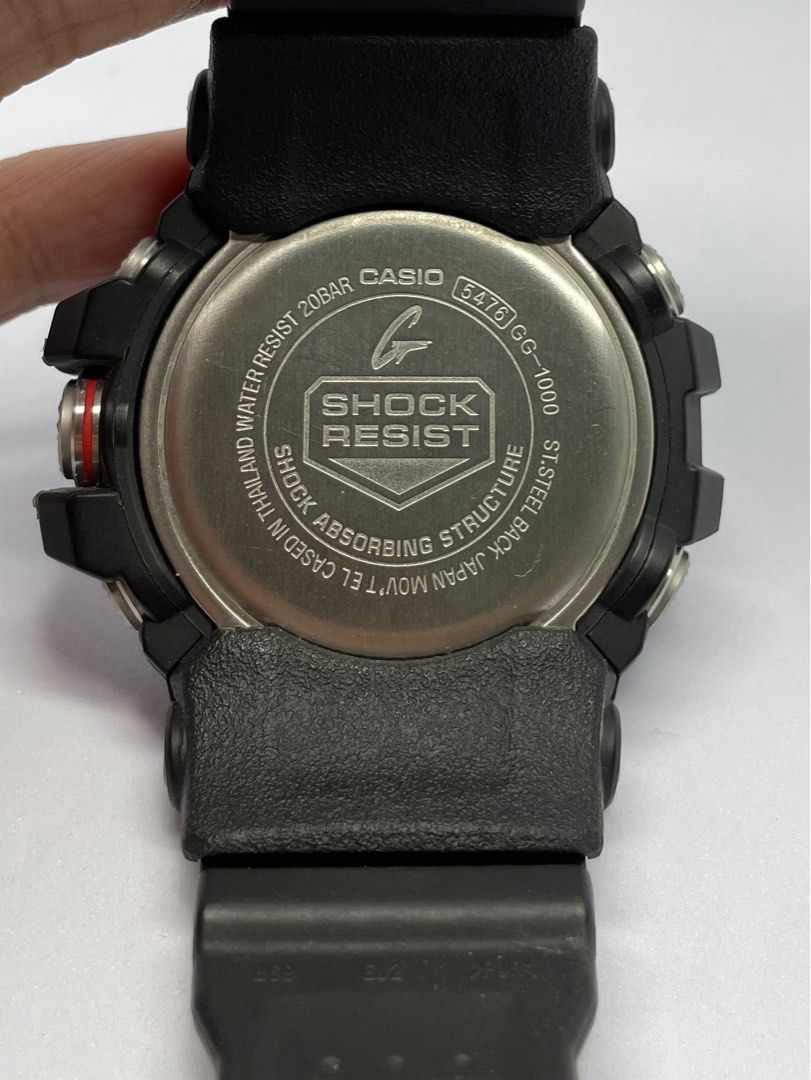 G shock mud clearance resist gg 1000