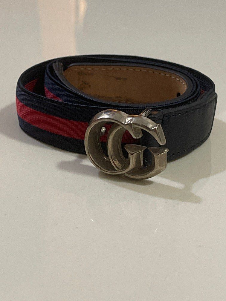 All red gucci belt top