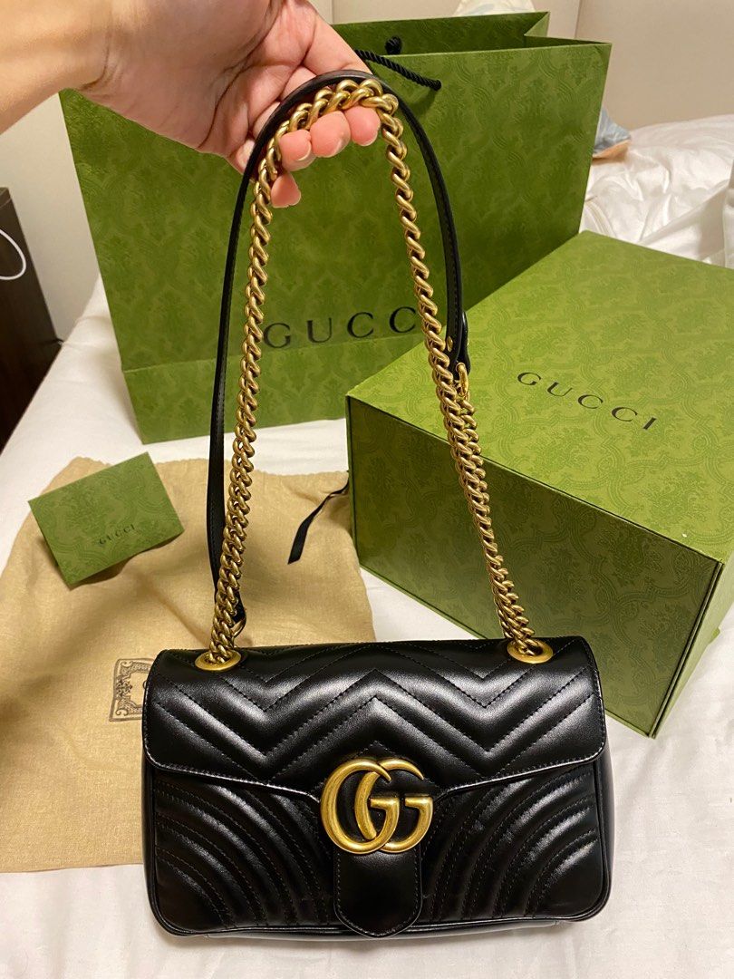 Gucci Marmont Small (Category: Luxury Bags & Wallets) located in San Isidro. Submitted by rishpb (Listing ID 1278769569, Image 2). Description: •Brand new •Other mode and sizes are available •Also accepting orders for other brands from Italy, Germany, USA PM for inquiries ✨ .