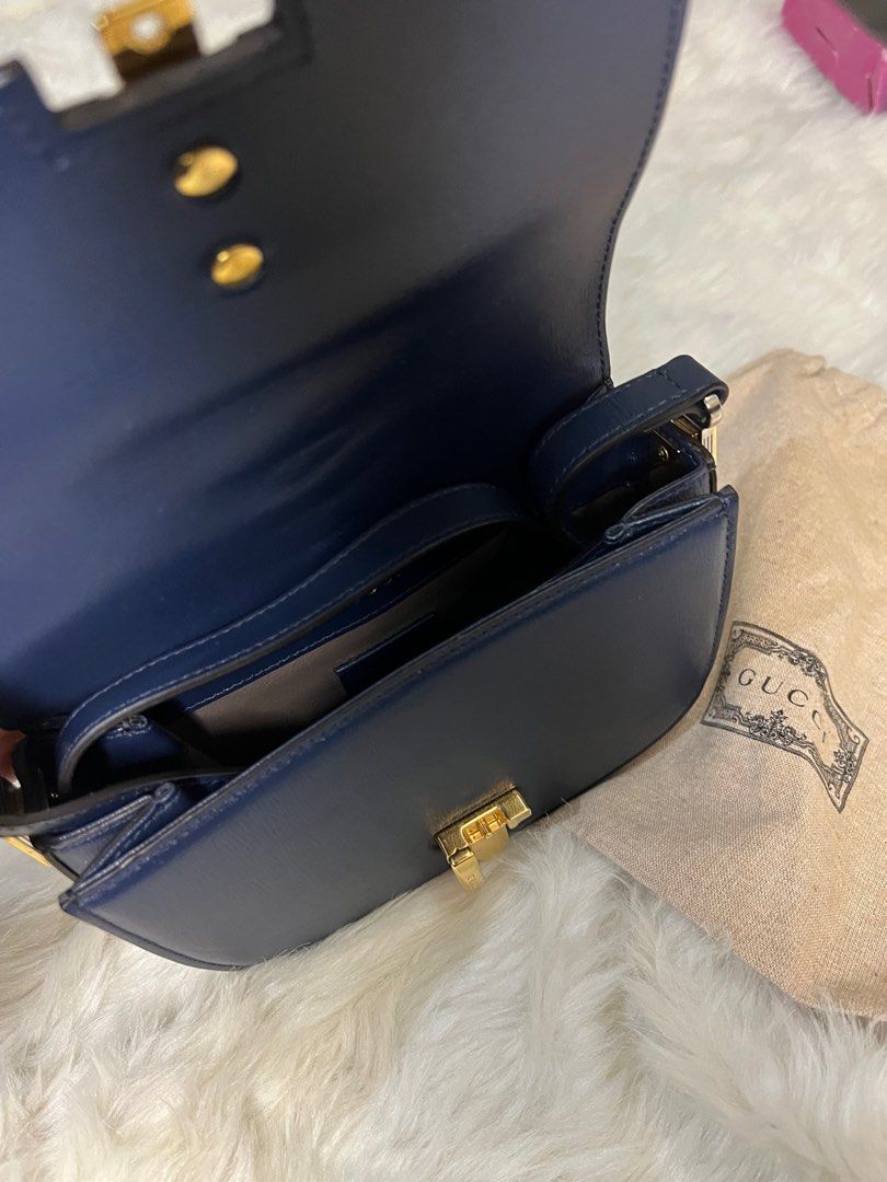 Gucci Sylvie (Category: Luxury Bags & Wallets) located in Pasig City. Submitted by allyssamaeyap (Listing ID 1278829296, Image 2). Description: Preloved With dust bag and care card .