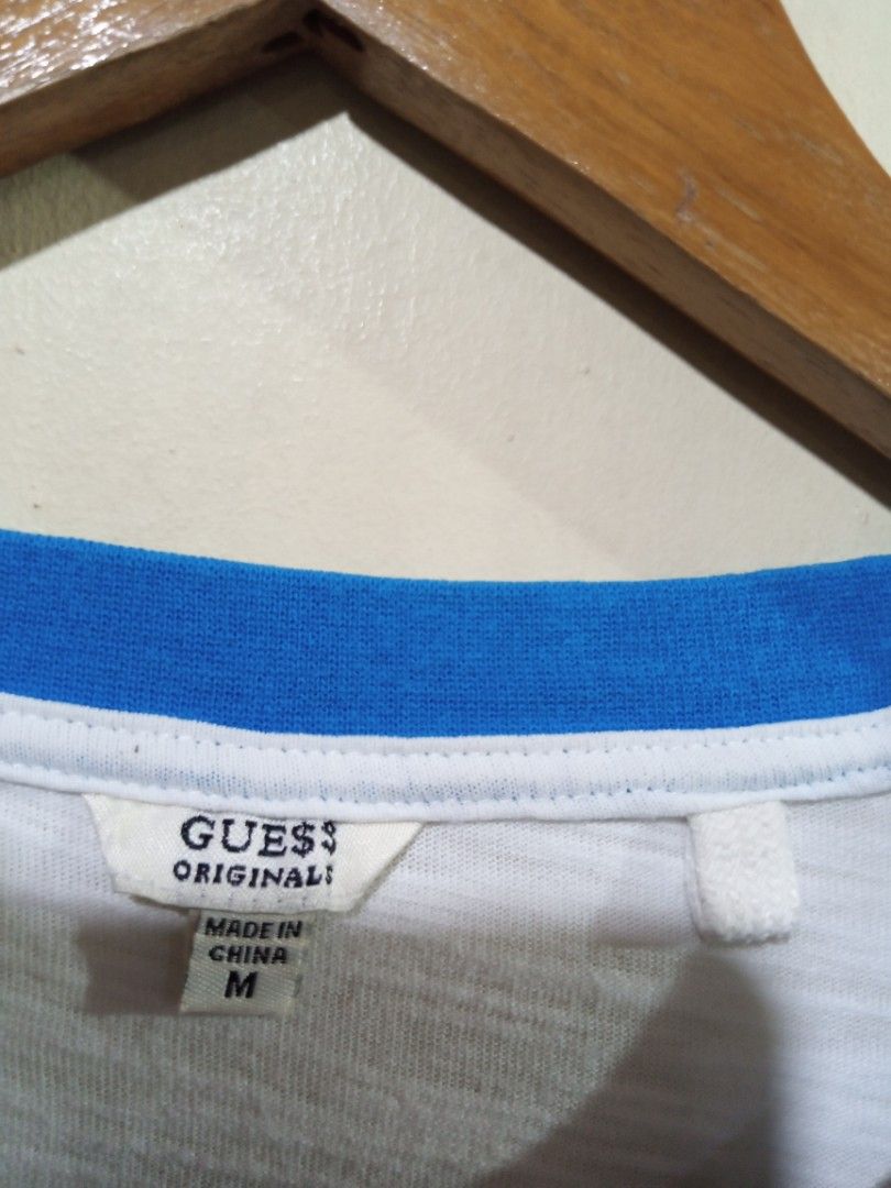 Guess dollar sign on sale shirt