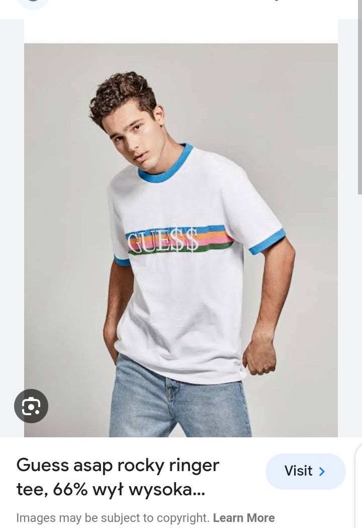 Guess dollar sale sign shirt