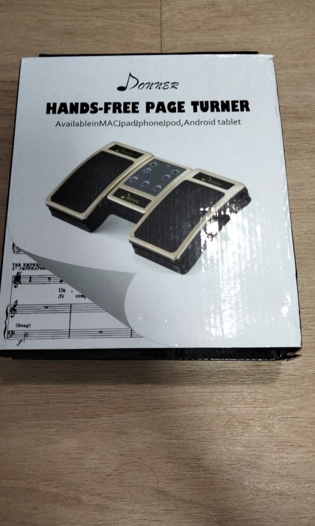 Hand Free Page Turner (Donner), Hobbies & Toys, Music & Media, Music