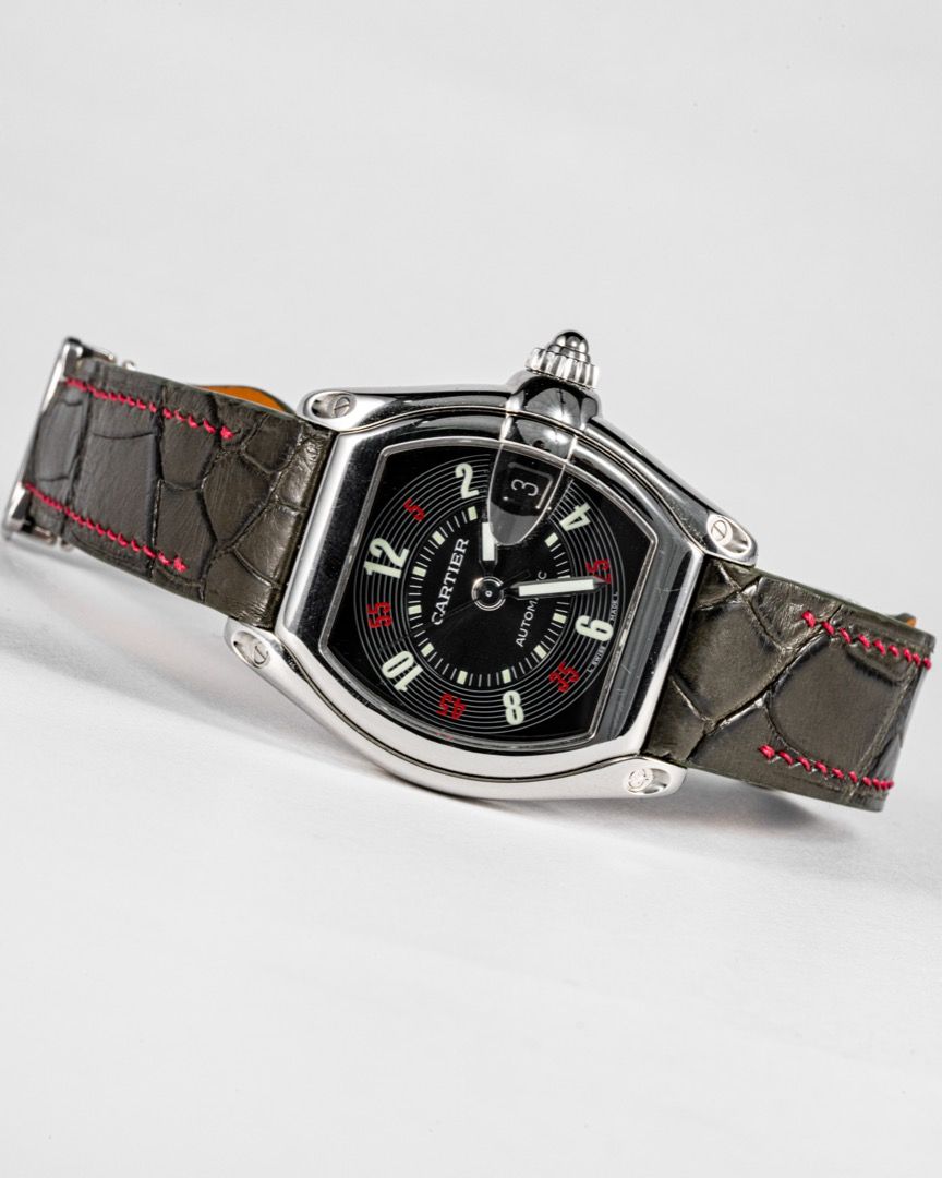 Cartier roadster cheap watch strap