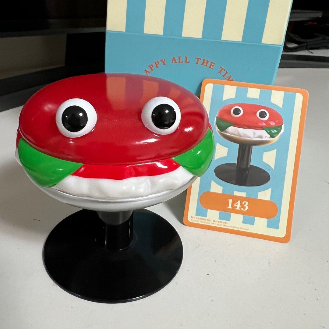 袋のみ未開封☆Happi Class Burger Chair 3点セット 玩具有毒addictedtoys2020 潮玩˙盒抽˙設計師玩具專賣店-HAPPI