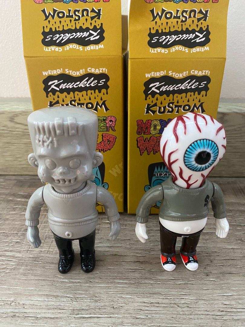 Headlock studio monster world mini figures series 1 how2work