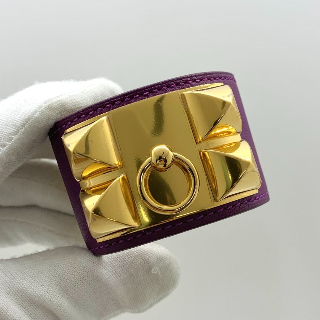 Purple hermes bracelet hot sale
