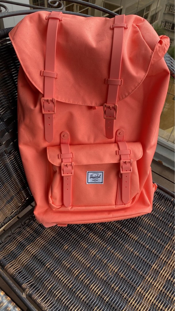 Herschel little america apricot discount