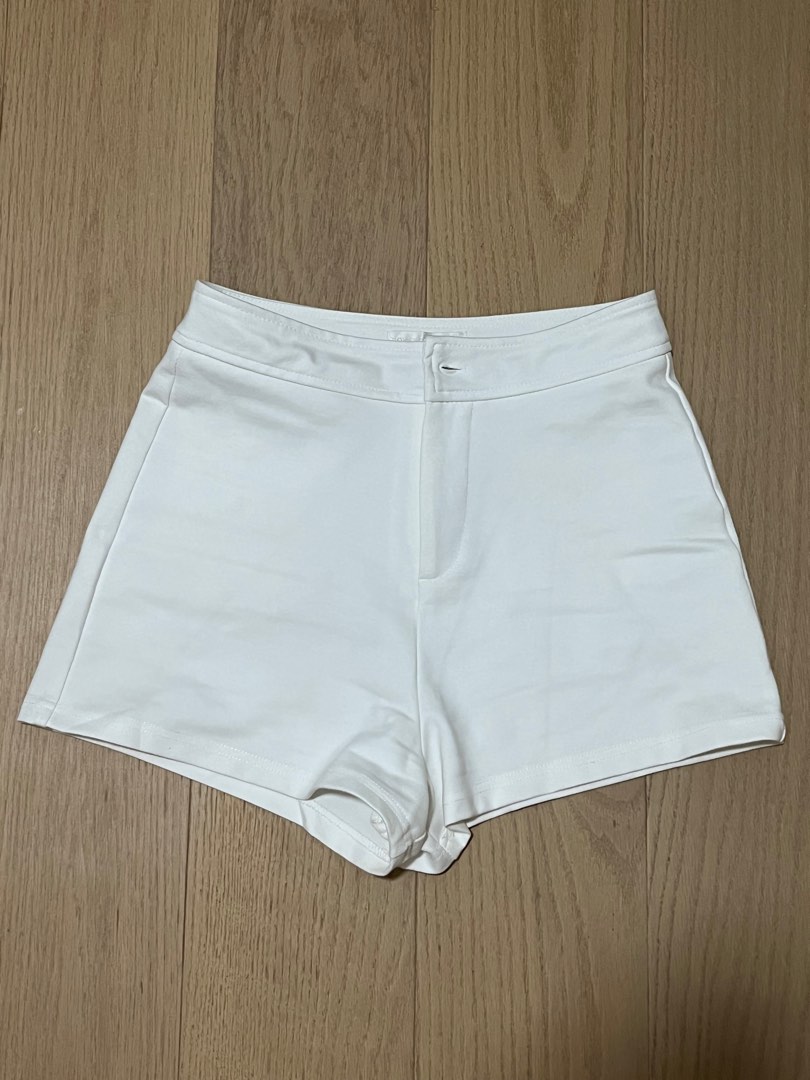 White best sale tight shorts