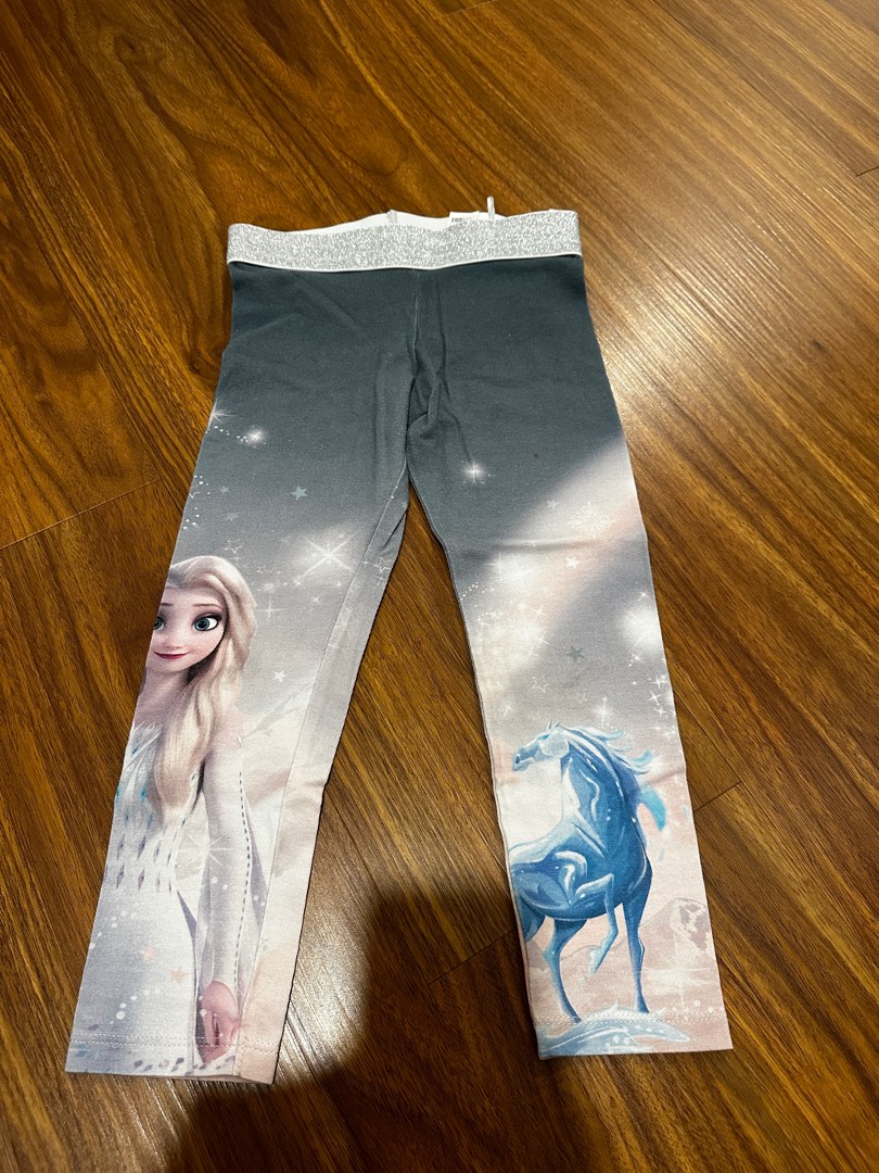 Disney 3PC Frozen II Leggings Set for Girls with Elsa Shirt and Zip-Up  Hoodie Grey : Amazon.in: Fashion