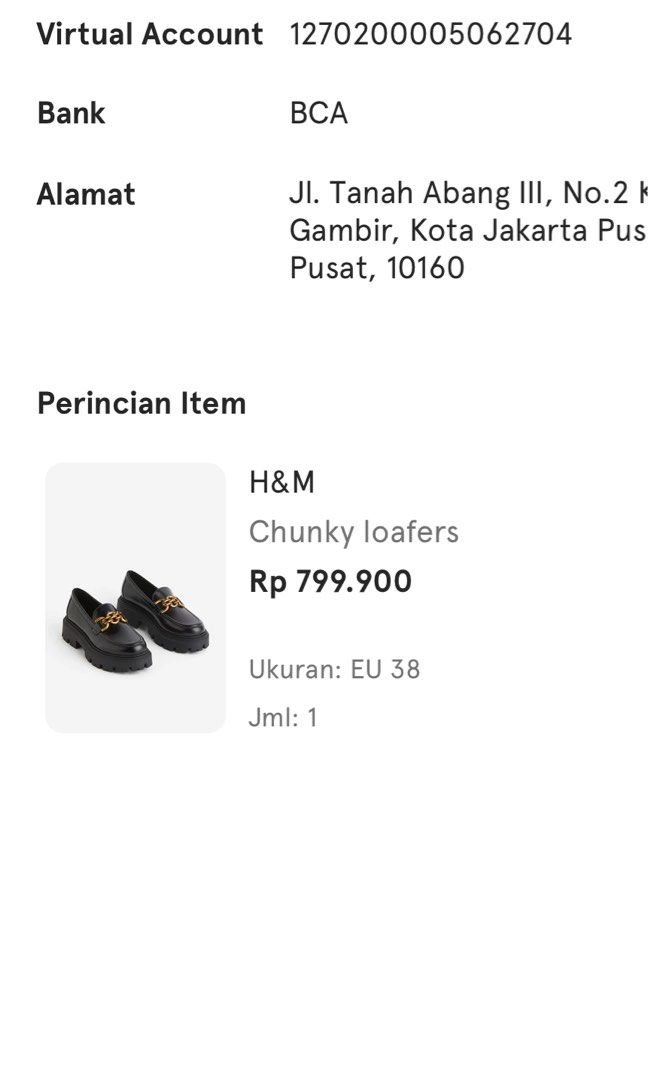 Ukuran sepatu h&m new arrivals