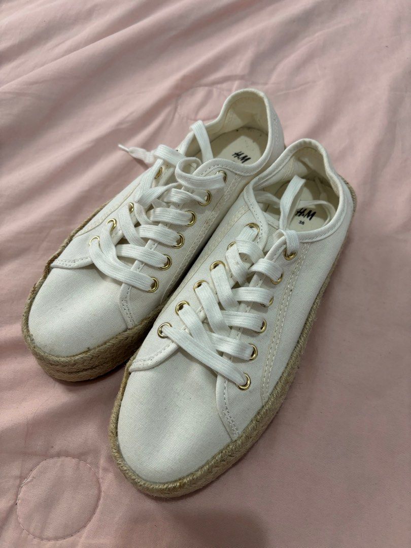H M Platform Sneakers Women s Fashion Footwear Sneakers on Carousell