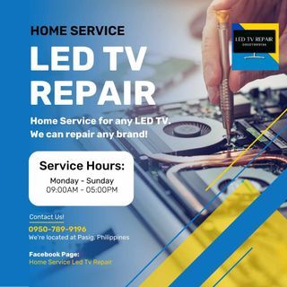 Home service led tv repair
