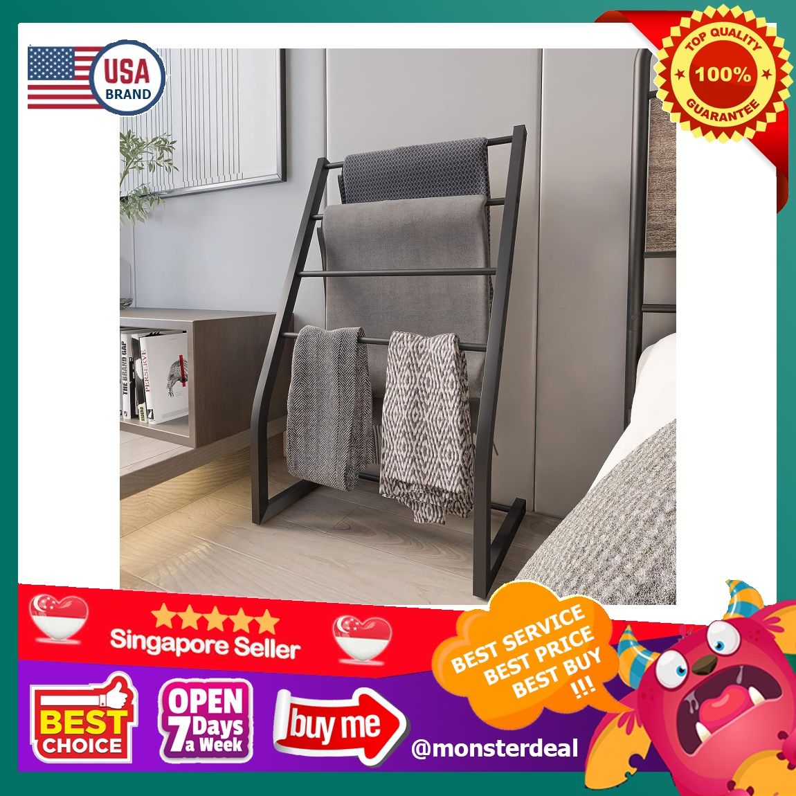 Oversized towel bar shop