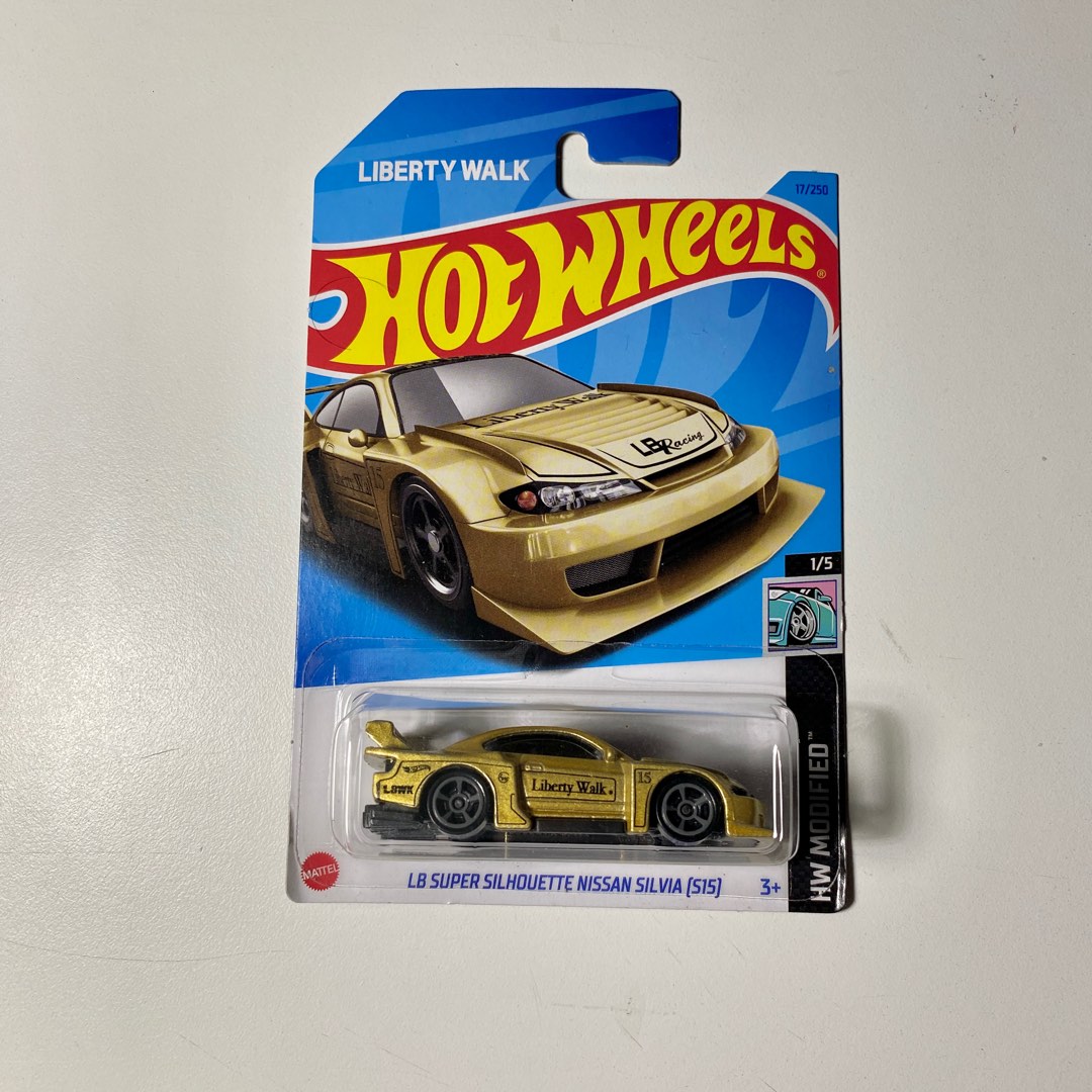 hotwheels nissan silvia s15 lbwk gold Hobbies Toys Toys