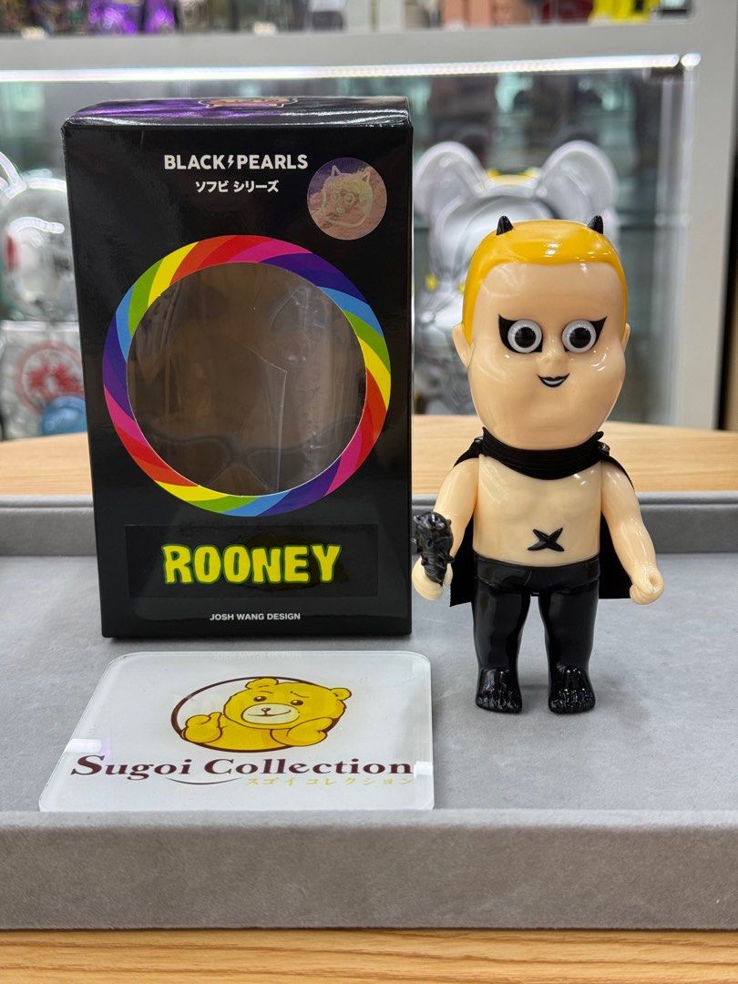 In Stock] Black Pearls x Punk Drunkers Rooney sofubi (Designed by ...