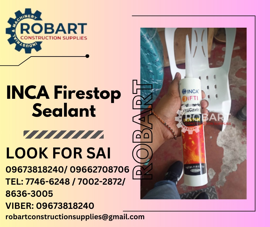 INCA Firestop Sealant, Commercial & Industrial, Construction Tools ...