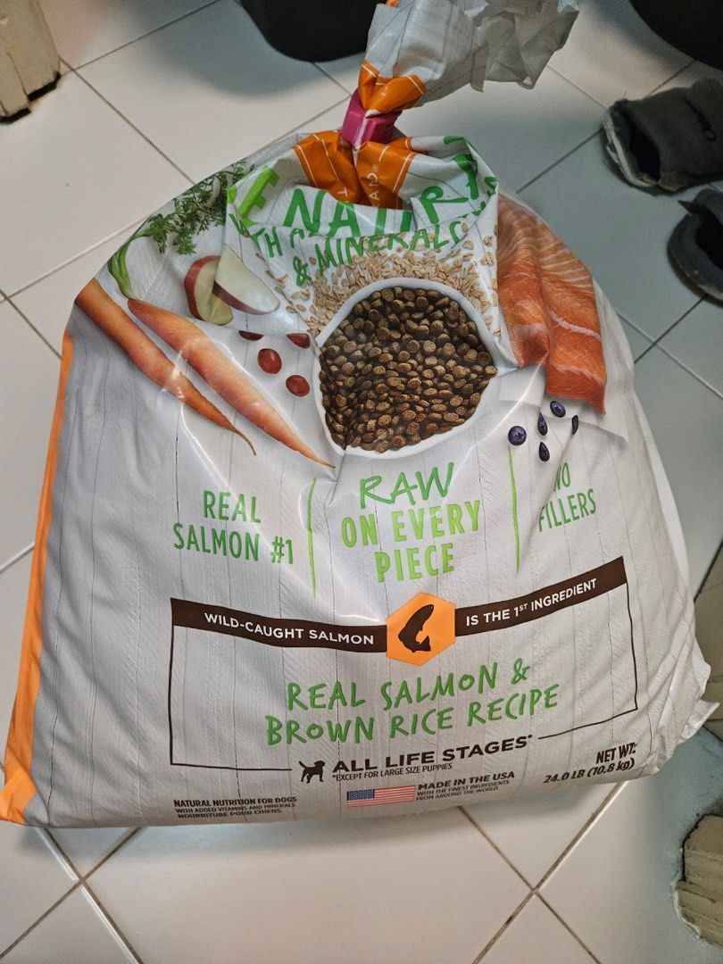Instinct Be Natural Salmon Dry Dog Food Pet Supplies Pet Food on
