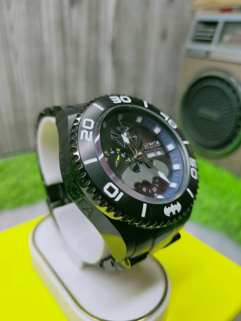 INVICTA Reserve Batman Chronograph Watch Swiss 25 Jewels Sellita
