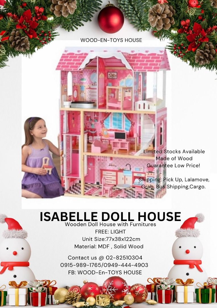 Isabelle's top dollhouse furniture