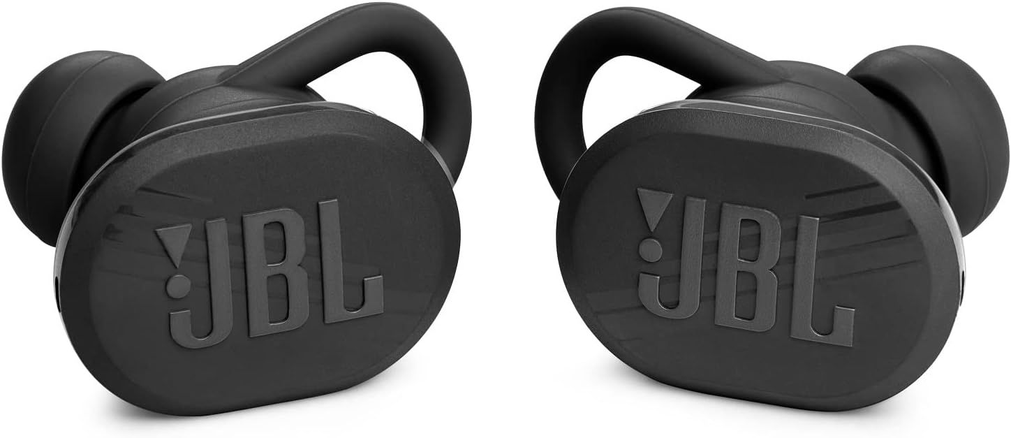 JBL Endurance Peak 3 Dust and Waterproof True Wireless Active Earbuds,  Black 